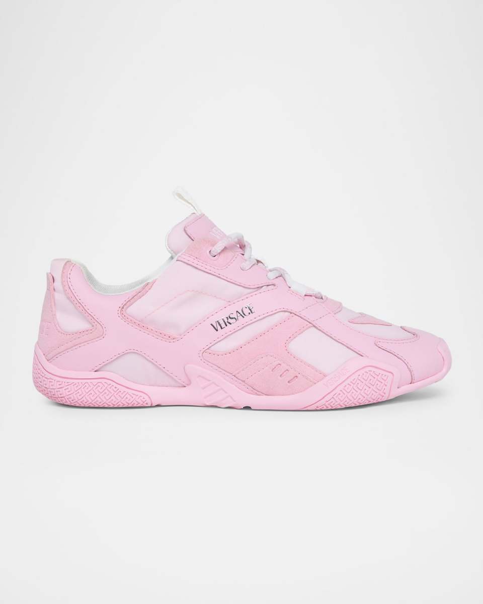 Galaxia Mixed Leather Fashion Sneakers